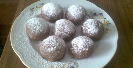 Пирожное Картошка из бисквита