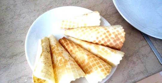 Вафельные трубочки