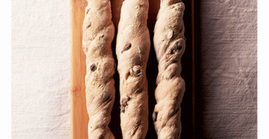 Хлеб с оливками