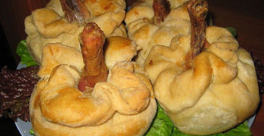 Куриная голень в мешочке