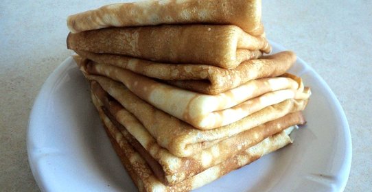 Блины на кефире