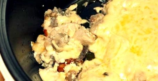 Жульен грибной в мультиварке