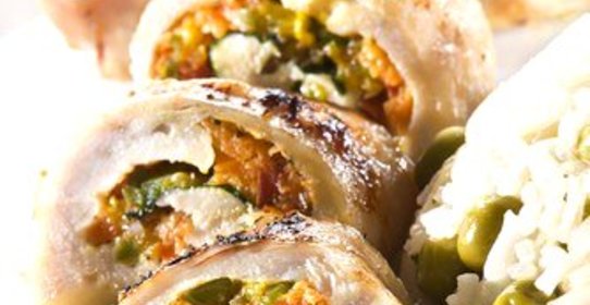 Куриные грудки фаршированные с розмарином