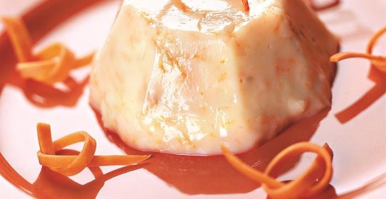 Молочный кисель с морковью