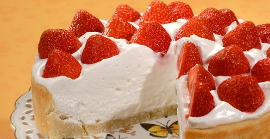 Клубничный торт