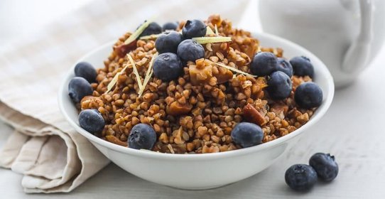 Скандинавская гречневая каша с имбирем