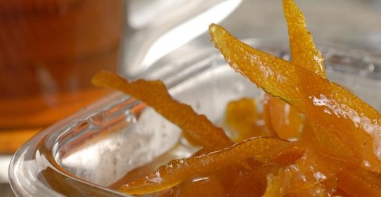 Апельсиновые корочки в сиропе