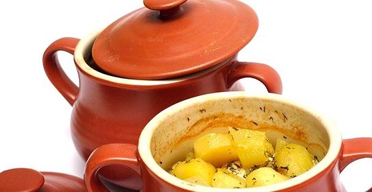 Картофель в горшочке