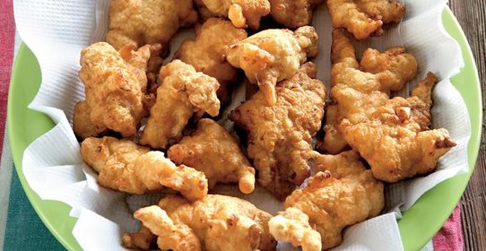 Курица с миндалем