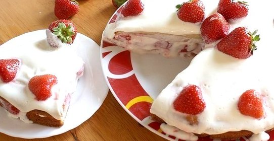 Торт «Клубника»