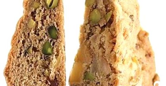 Печенье с грушами, фисташками и имбирем