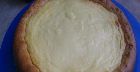 Большая ватрушка с творогом