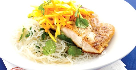 Филе окуня в духовке