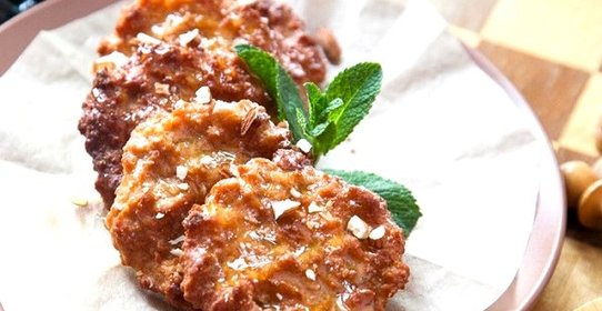 Овсяно-творожное печенье