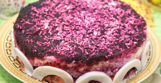 Салат из свёклы «Любимый»