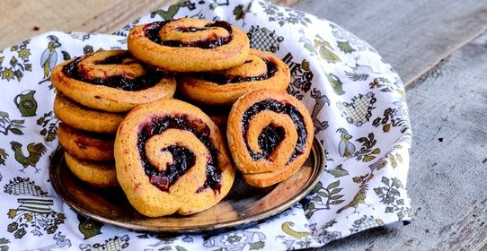 Печенье с клюквой