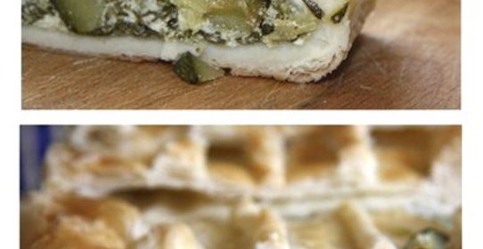 Пирог с мангольдом и рикоттой (Torta di Bietola)