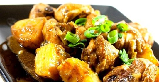 Картошка с мясом в мультиварке