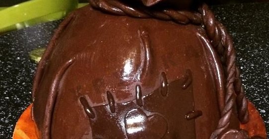 Торт Мешочек с деньгами