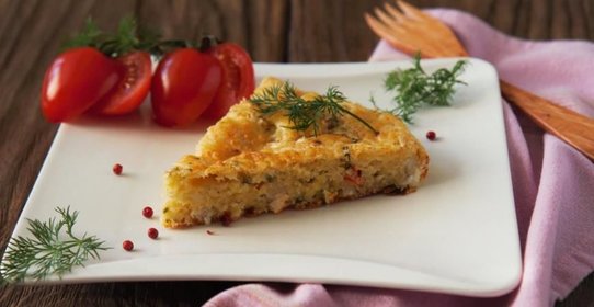 Рыбный пирог на скорую руку