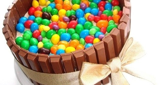 Бисквитный торт с апельсиновым суфле