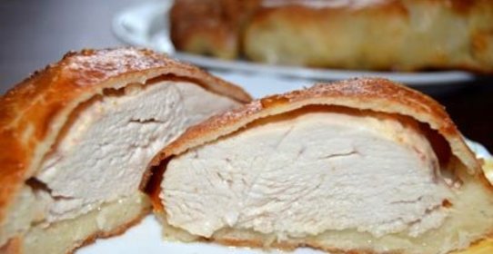 Куриная грудка в тесте