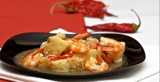 Треска по-восточному