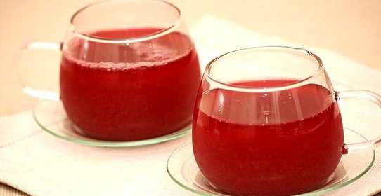 Кисель из клюквы