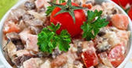 Салат Курица в раю