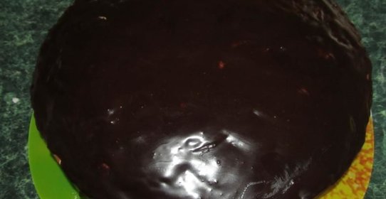 Шоколадный бисквитный торт бисквит