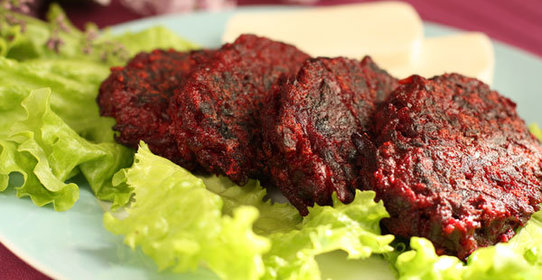 Свекольные котлеты