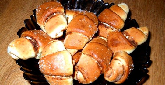 Рогалики с корицей