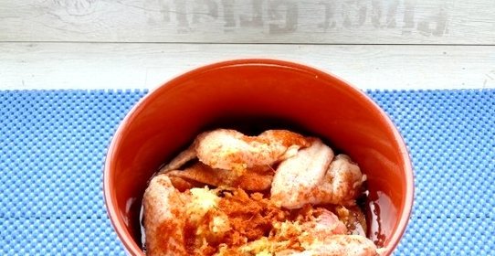 Маринад для крыльев на мангале