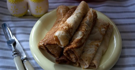 Блины из бутылки