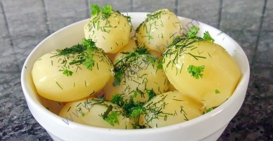 Картофель на пару