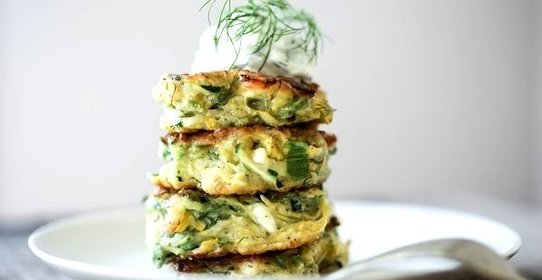 Оладьи из цуккини