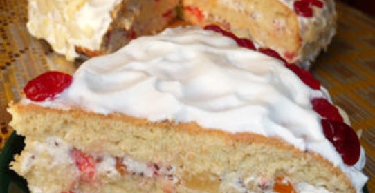 Сицилийский праздничный торт Кассата