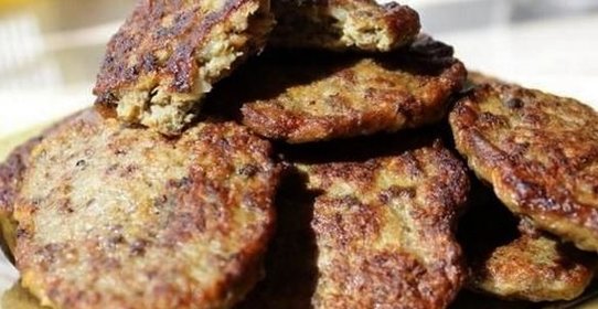 Оладьи из рубленой печени