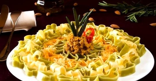 Паста с соусом из розмарина