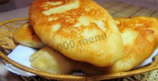 Пирожки с картошкой на дрожжах