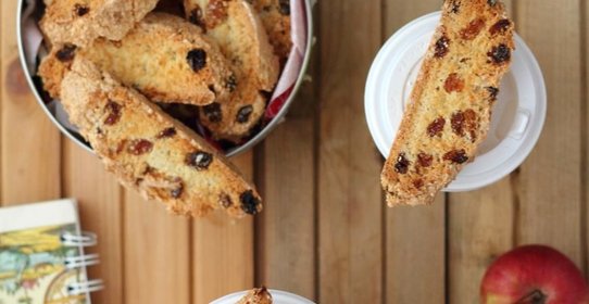 Бискотти с изюмом