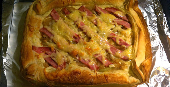 Пирог с луком