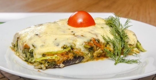 Овощная лазанья