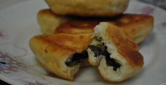Пирожки с щавелем