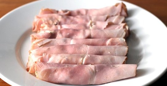 Трубочки из ветчины с сыром