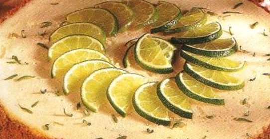 Пирог с сиропом из лайма