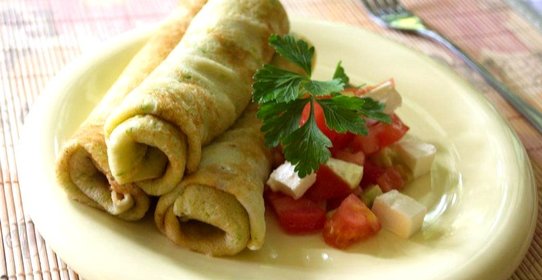 Блины на кабачковом тесте