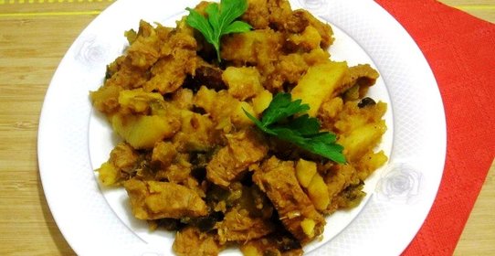 Азу приготовленное по-татарски