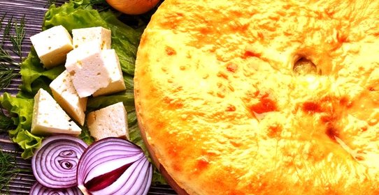 Осетинский пирог с курицей
