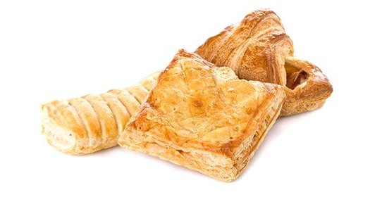 Пирожки из слоеного теста с мясом